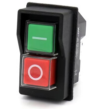 YH02A 250VAC Interruptores de Botão Eletromagnético para Máquinas Ferramentas Equipamentos À Prova D'Água 5 Pinos