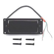 -Humbucker 68 X 29 mm, Gekapselter Tonabnehmer für E-Gitarre, Hals- und Steg-Spulenaufteilung, für -Gitarre, Schwarz