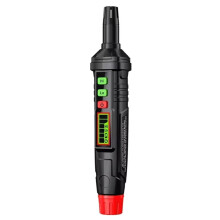 HT61 Gas Leak Detector Portable Handheld Natural Gas Analyzer PPM Meter Alarm Combustible Methane 87HA LCD Display