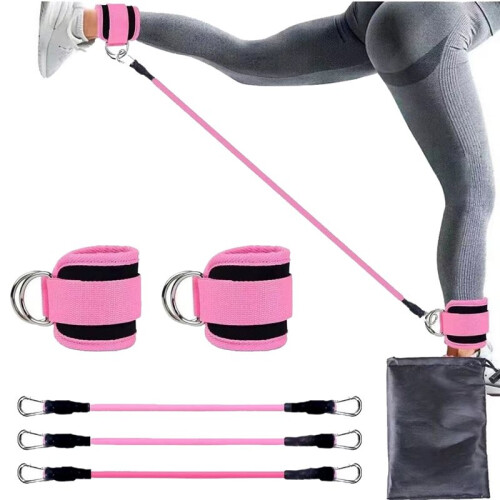 Fitness Ankle Strap for Cable Machine - Optimal Comfort with Construction for Lower Body Workouts