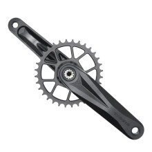 EVOSID 160mm Mtb Crankset Hollow Integrated 12s Crank MTB Single Chainring Crankse for DH AM XC Black32T