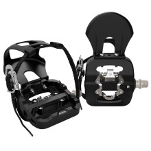 MTB Pedal Fit SPD System Dual Function Bicycle Self-Locking Platform Pedal Dynamic Bike Top Clip Pedals