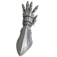 3D Printing Handmade Mechanical Long Gloves Woman Gothic Techwear Punk Hand Armor Medieval Cosplay Costume