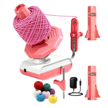 Electric Yarn Winder Wool Yarn  Winder Compact Automatic for Crocheting Super Strong Tension, Ideal EU Plug