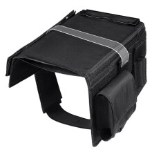 Adjustable Kneeboard 7 Slots Flight Planning Clip Board with Leg Strap Pen Holder