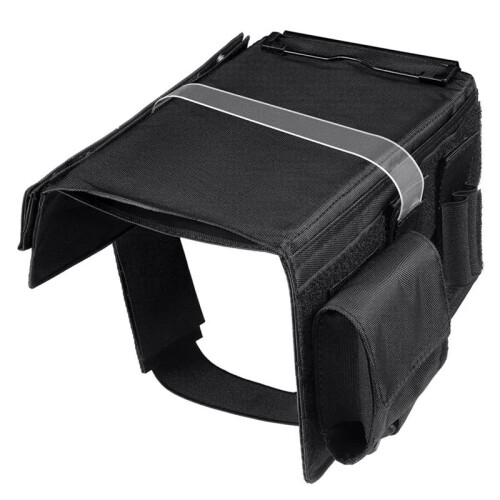 Adjustable  Kneeboard 7 Slots Flight Planning Clip Board with Leg Strap Pen Holder