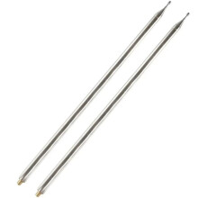 2pcs 5.6-Meter 201 Stainless Steel Whip-Type Telescopic Antenna Masts, Suitable for Radio V-Type Shortwave Antennas.