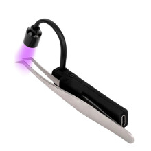 UV LED Tweezer Lamp for Eyelash Extensions UV Adhesive Curing Lamp Cure Faster Work Smarter EU Plug