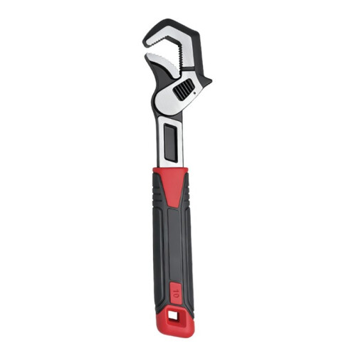 10 Inch Self-Locking Adjustable Wrench Multi-Purpose Heavy-Duty Universal Spanner Hand Tool for Repair Maintenance Work