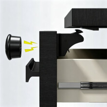 Zelfklevend Magnetisch Kinderslot, Magnetische Sloten, Kinderveiligheidssloten, Veiligheidsaccessoires, Schroefbevestiging