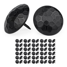 60 Pcs 1.5 Inch Clavos Large Round Iron Decorative Nails, Rustic Nails Furniture Tacks, Antique Clavos Decorative Nails