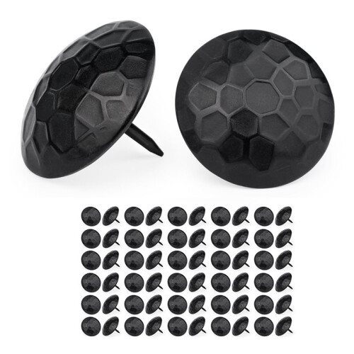 60 Peças de Pregos Decorativos Redondos Grandes de Ferro de 1,5 Polegadas, Pregos Rústicos para Móveis, Pregos Decorativos Antigos