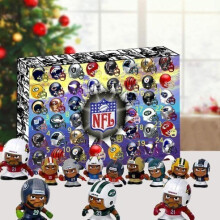 (Super Bowl)Christmas Countdown Advent Calendar Pvc Squeeze Toy Gift For Holiday Decor