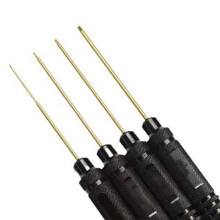 4-Delige Hex-Schroevendraaierset 1,5 mm 2,0 mm 2,5 mm 3,0 mm Stalen Hexagonale Sleutelset voor Reparatie en Onderhoud van RC-Automodellen