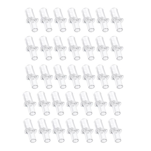 100-Pack Breathalyzer Mouthpieces, Disposable Replacement Tips for S80/S75/S70/Trace/Element/Scout, Secure Fit for Home