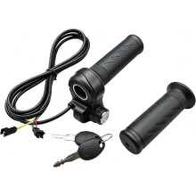 Acceleratore A Manopola Completa per Ebike per Ridstar Q20/Q20Pro/Q20Lite/H20/H26Pro/H20 con Interruttore di Accensione.