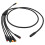 2T5 Electric Scooter Wire Connector,Waterproof Connector for Display Throttle Brake Headlight Brake Controller 1