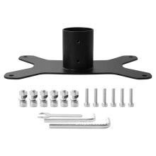 For Starlink Flat High Performance Pipe Adapter Heavy Duty Carbon Steel Pole Mount for RV Pole Outdoor