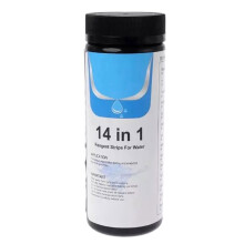 14 in 1 Drinking Water Test Kit Strips, 50cnt. Home Water Quality Test for Tap 1 Bottle 100 Strips
