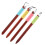 4 Pack Pottery Carving Tool Set 5.9inch Sculpture Carving Scraper Tool Pottery Modelling Shape for Tea Cup Mug Vase 1