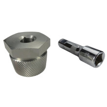 1.5" Bathtub Drain Extractor Tool - Easy Removal & Repair for Old Drains, Plumbing Maintenance