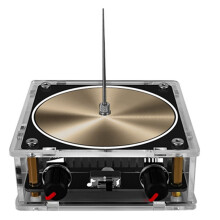 Touchable Coil Generator - BT Audio Input Science Experiment Kit for Education & Entertainment UK Plug