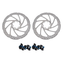 Mechanical Disc Brake Caliper Set for E-Bike, Front Rear Brakes with Strong Stopping Power and Heat Dissipation
