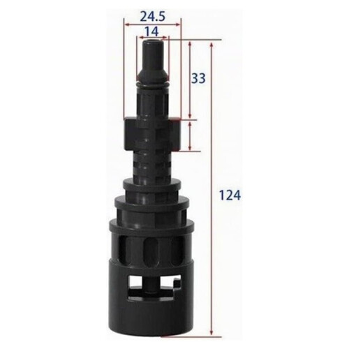 Pressure Washer Adapter for Lavor/Parkside to for  K-Series -K7, Conversion Adapter Coupling Plug