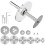 Inside PVC Pipe Cutter Tool, Internal PVC Pipe Cutter with 6 PCS Saw Blades and Scale Adjustable Depth Gauge Guide 1