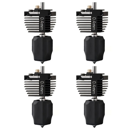 4Pack Hotend Kit for Flashforge Creator 5/5 Pro Hotend Quick-Swap Extruder Nozzle 0.4mm, High-Temp ,3D Printer Parts