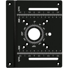 Piastra di Sollevamento/Inserimento per Fresatrice - Inserto per Banco Fresa per Legno (Compatibile con Fresatrici Compatte e Fresatrici di Dimensioni