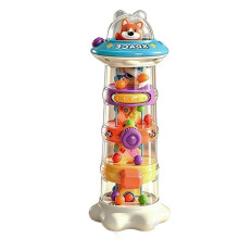 Montessori-Kugelfallturm-Spielzeug für Kinder - Fördert Feinmotorik und Logisches Denken