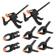 Juego de 8 Abrazaderas Manuales para Carpintería, Clips de Resorte para Carpintería, Arcos de Globos, Lonas y Fijación de Manualidades