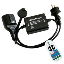 Variateur pour Guirlandes Lumineuses LED 750 W avec Télécommande, Variateur de Prise et Minuterie, Interrupteur à Brancher pour Lampes et Rubans