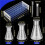 40 Pcs Plastic Test Tubes with Rack, Graduated Cylinders, Beakers, Flasks & Pipettes 2