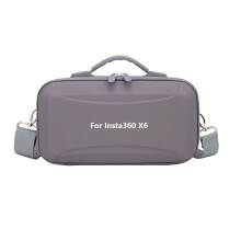 Carrying Case for X6, Protective Carry Case with Shoulder Strap Hard Shell Storage Bag for Travel Case Gray
