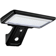 Solar-Wandleuchte, Wasserdicht, mit PIR-Bewegungsmelder, Fernbedienung und 3 Einstellbaren Erfassungsmodi