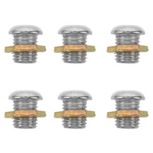 6PCS Drum Shell Vent Replacement Drum Air Hole Screw Drum Vent Grommet Screws