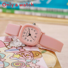 (Pink) Minimalist Digital Quartz Watch For Women With Analog And Digital Display Casual