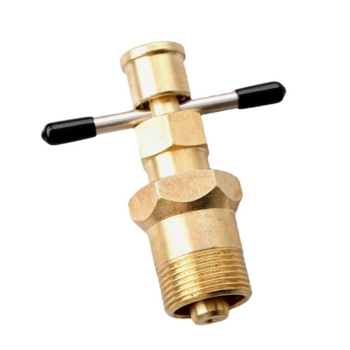 Olive Remover Puller Tool for Brass Copper Pipes,Compression Fittings Ferrule Removal, Metric Handle Nut Thread Tool