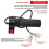 Universal Electric Bicycle Throttle Handle, 3-Speed Adjustable with Forward/Reverse Control for E-Bike Twist Throttle 4