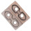 Molde para Corte de Couro para Decoração de Chaveiro com Zíper 1
