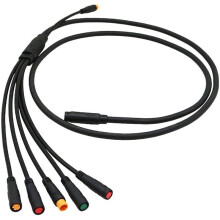 Arnés de Cableado Principal Impermeable 2T5 para Bicicleta Eléctrica, Controlador de Acelerador, Pantalla, Freno y Faro.