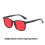 Black Sunglasses Advanced  Light Blocking Glasses with 7-Layer Coating for Optimal Eye Protection with Red Lenses 2