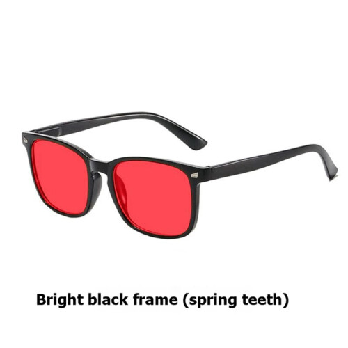 Black Sunglasses Advanced  Light Blocking Glasses with 7-Layer Coating for Optimal Eye Protection with Red Lenses 1