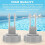 25004/2,500 Filter Pump Seals Kit Fits for  Pool Filter Pumps Replacement Parts Pool Pump Replacement Accessories 6