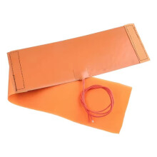 Cuscinetto Riscaldante Flessibile In Silicone 12V 240W Riscaldamento Controllabile per Bottiglie, Serbatoi e Applicazioni - Distribuzione Uniforme del