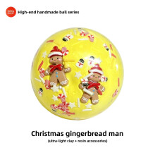 (Gingerbread)Christmas Stress Relief Toy With Slow Rebound Tpr Material And Fruit Deer Design