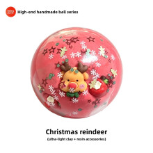 (Little Reindeer)Christmas Stress Relief Toy With Slow Rebound Tpr Material And Fruit Deer Design