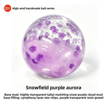 (Purple)Christmas Stress Relief Toy With Slow Rebound Tpr Material And Fruit Deer Design
